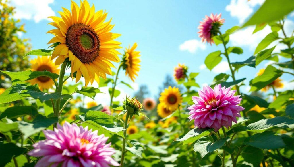 Tournesol et dahlia : ces plantes annuelles géantes se sèment en pleine terre dès avril 2026