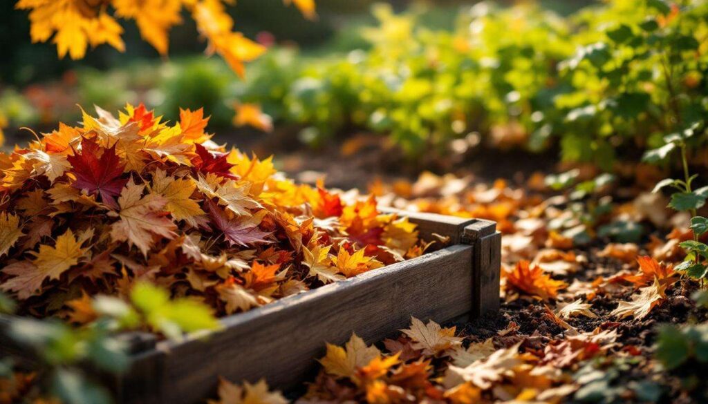 Compostage au jardin : les feuilles mortes deviennent un terreau riche pour le potager en trois mois