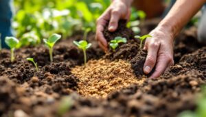 Terre argileuse au potager : le compostage et le sable améliorent le drainage pour les semis