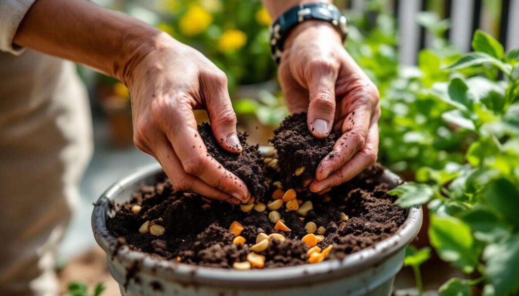 Si la terre de vos pots est compacte et vos plantes dépérissent, ce mélange de 4 ingrédients naturels les ressuscite