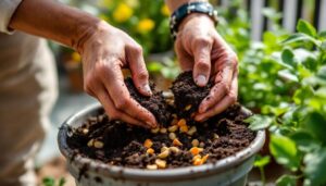 Si la terre de vos pots est compacte et vos plantes dépérissent, ce mélange de 4 ingrédients naturels les ressuscite