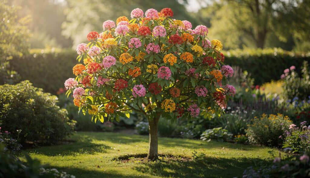 Cet arbre pousse aussi vite que le bambou et sa floraison spectaculaire métamorphose le jardin