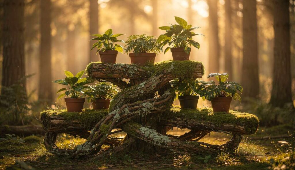 Si vous aimez bouturer vos plantes, ce trésor déniché en forêt va devenir votre plus joli présentoir