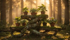 Si vous aimez bouturer vos plantes, ce trésor déniché en forêt va devenir votre plus joli présentoir