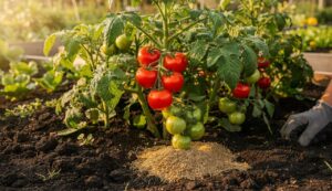 Tomates au potager : l&rsquo;ingrédient naturel à enfouir au pied pour une récolte vraiment exceptionnelle